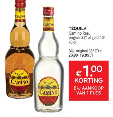 Promotie: Tequila Camino Real