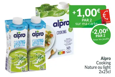 Offre: Alpro Cooking