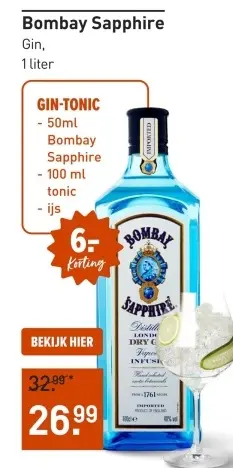 Aanbieding: Bombay Sapphire