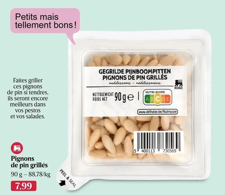 Offre: Pignons de pin grillés