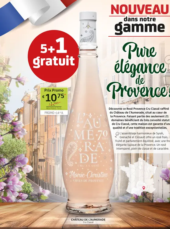 Offre: Rosé Provence Cru Classé