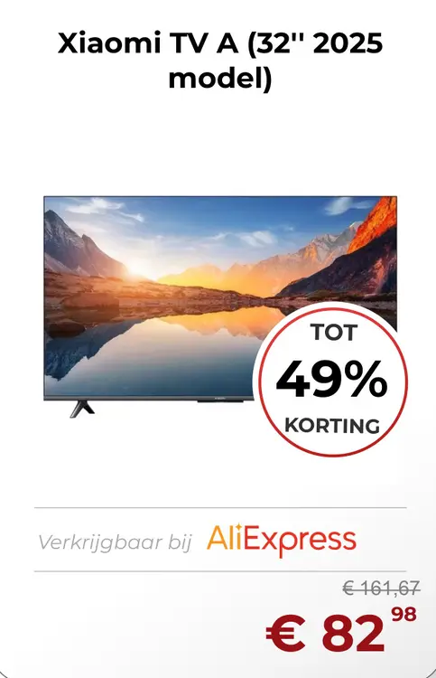 Aanbieding: Tv a