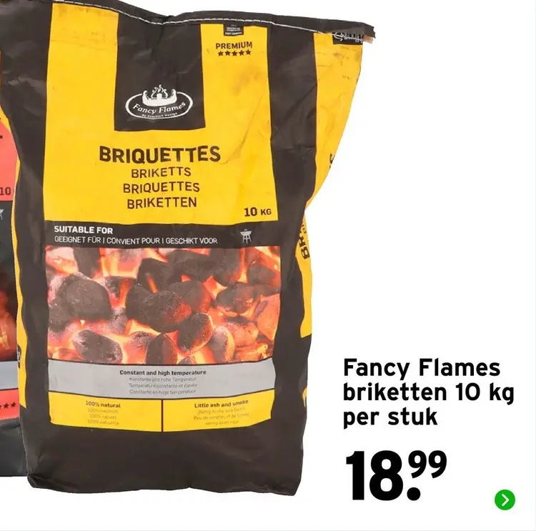 Aanbieding: Fancy Flames briketten