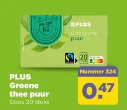 Groene thee puur