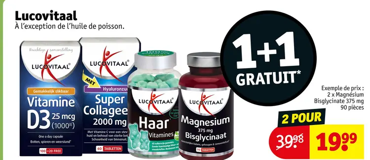 Offre: Magnésium Bisglycinate 375 mg