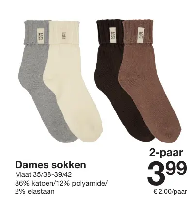 Aanbieding: Dames sokken
