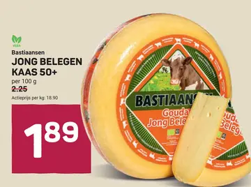Aanbieding: Bastiaansen JONG BELEGEN KAAS 50+