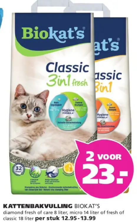 Aanbieding: Kattenbakvulling