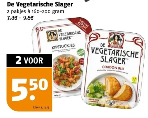 Aanbieding: De Vegetarische Slager