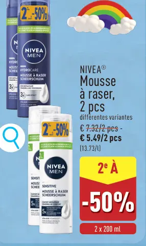 Offre: Mousse à raser