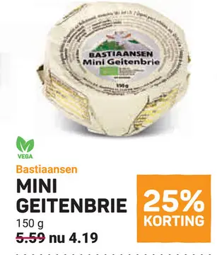 Aanbieding: Mini geitenbrie
