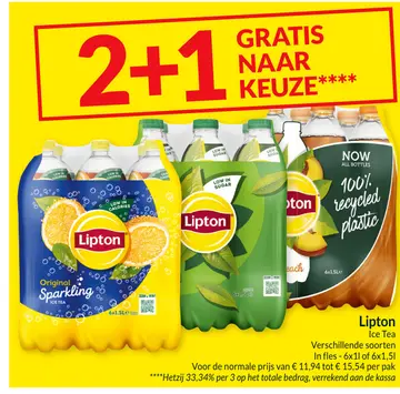 Aanbieding: Lipton Ice Tea