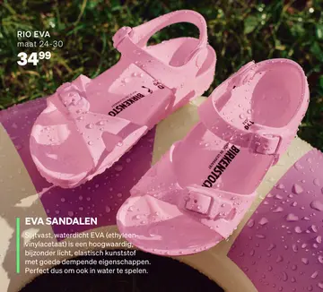 Aanbieding: Birkenstock Rio Kids Sandalen roze Eva