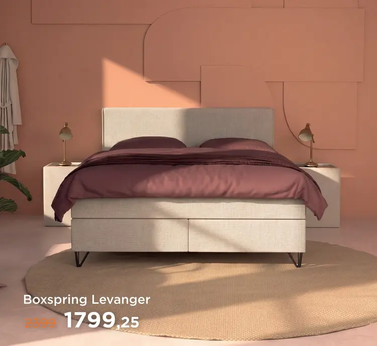 Aanbieding: Boxspring Levanger
