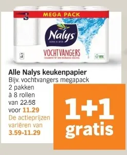 Aanbieding: Nalys keukenpapier