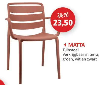 Promotie: Tuinstoel