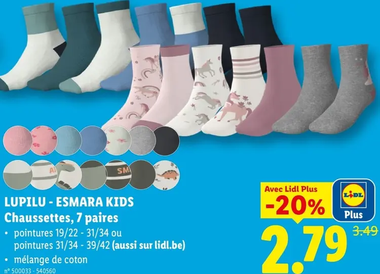 Offre: Chaussettes