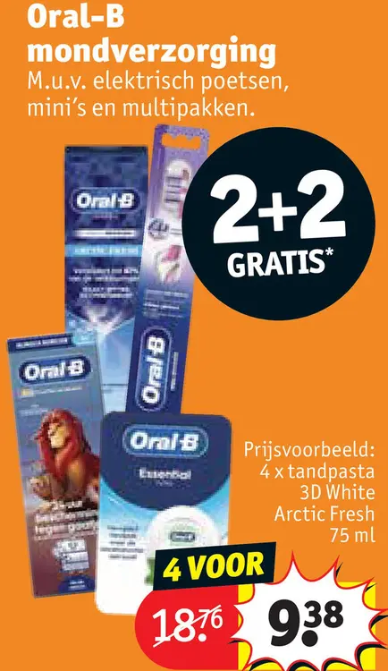 Promotie: Oral-B mondverzorging