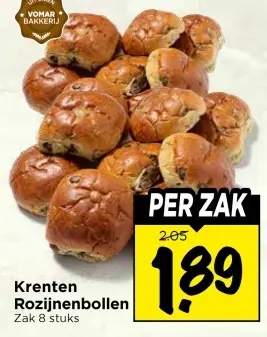 Krenten Rozijnenbollen