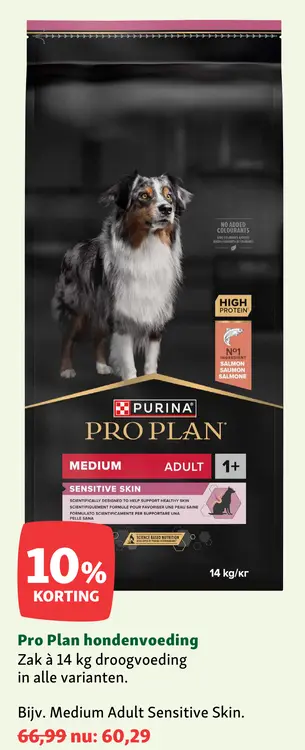Aanbieding: Pro Plan hondenvoeding