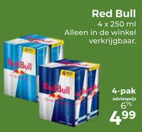 Aanbieding: Red Bull