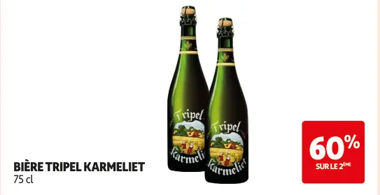Offre: Bière tripel Karmeliet