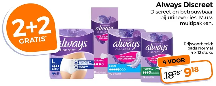 Aanbieding: Discreet