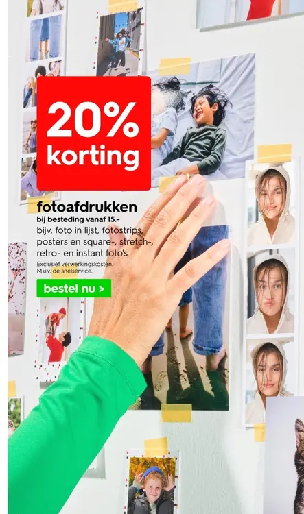 Promotie: fotoafdrukken