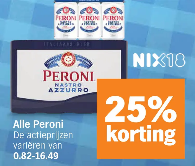 Aanbieding: Peroni