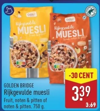 Aanbieding: Rijkgevulde muesli