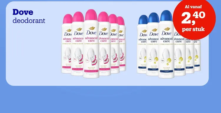 Aanbieding: Dove deodorant