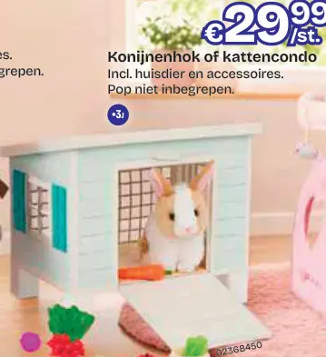 Aanbieding: Konijnenhok of kattencondo