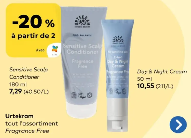 Offre: Sensitive Scalp Conditioner, Day & Night Cream