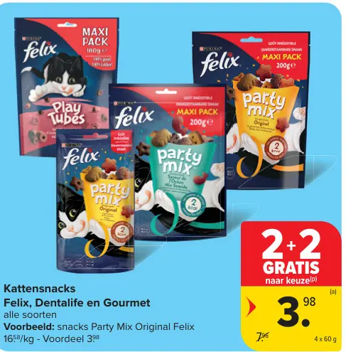 Promotie: Kattensnacks