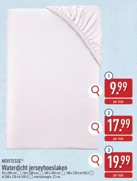 Aanbieding: Waterdicht jerseyhoeslaken