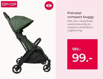 Aanbieding: Prénatal compact buggy