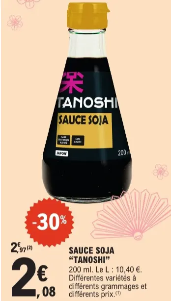 Offre: Sauce soja