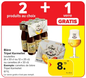 Offre: Tripel Karmeliet