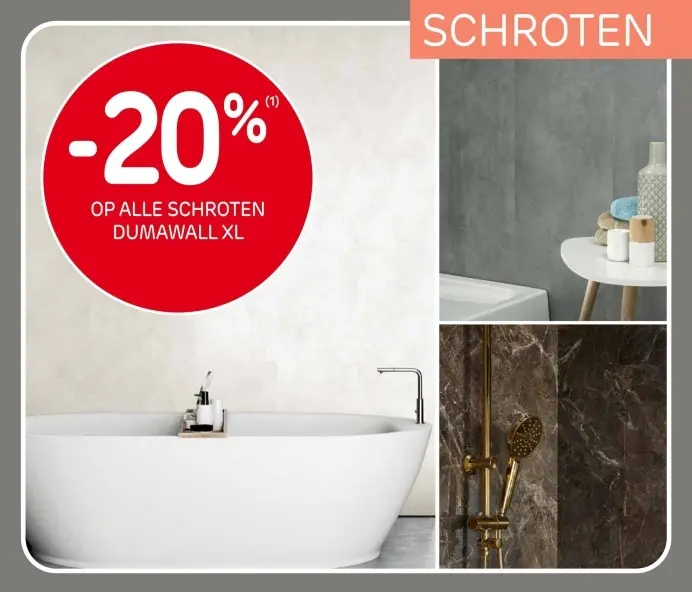 Promotie: Schroten Dumawall XL