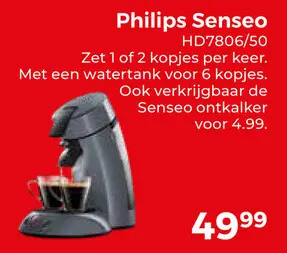 Aanbieding: Senseo HD7806/50