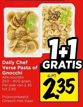 Aanbieding: Verse Pasta of Gnocchi