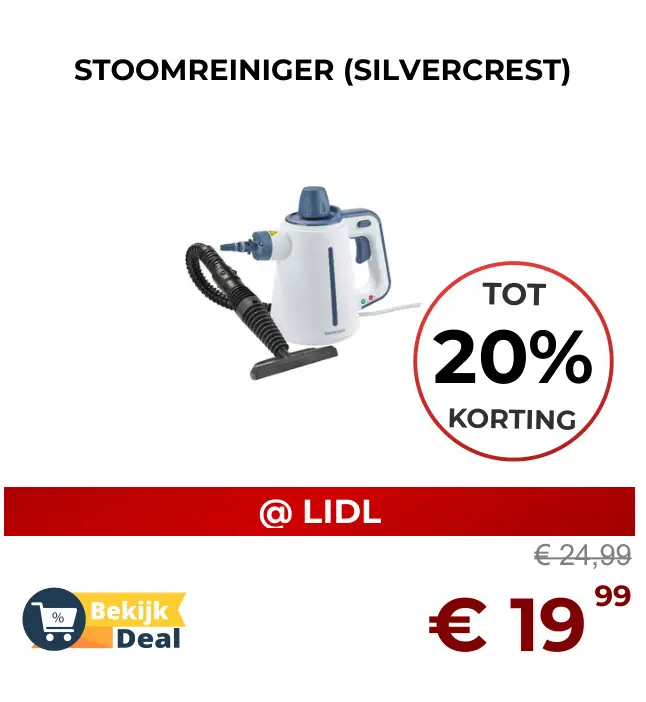 Aanbieding: Stoomreiniger
