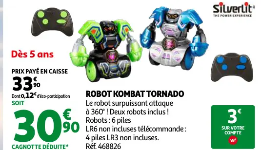 Promotie: Robot Kombat Tornado