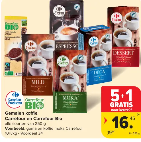Promotie: Gemalen koffie