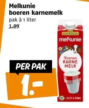 Aanbieding: Boeren karnemelk