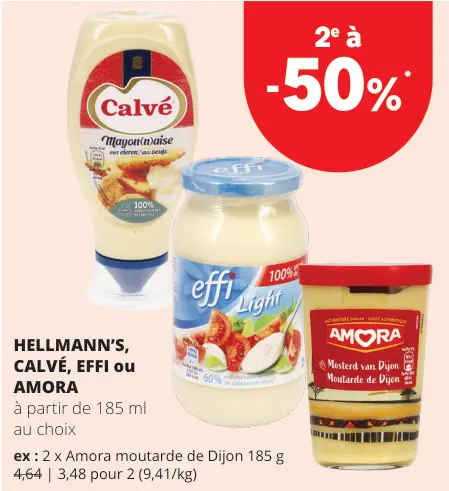 Offre: Mayonnaise / Mustard