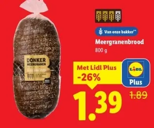 Aanbieding: Meergranenbrood