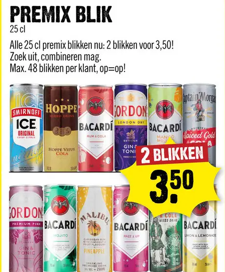 Aanbieding: Premix blik