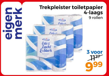 Aanbieding: Trekpleister toiletpapier