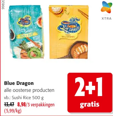 Promotie: alle oosterse producten